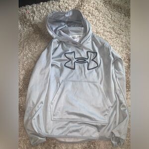 Women XS under armour pullover gray